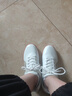 李宁（LI-NING）太极鞋新款软皮轻质透气防滑牛筋底男女晨练表演八段锦武术运动鞋 012-1白色主推【经典训练款】 36 实拍图