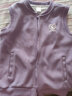 Hello Kitty儿童马甲春秋款外穿女童针织背心中大童拉链开衫童装046紫色150 实拍图