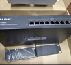 普联（TP-LINK）10口双上联千兆8口poe交换机 家用监控网络集线分线分流器 TL-SL1210PM 实拍图