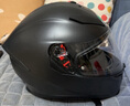 AGV K5S摩托车双镜片头盔机车跑盔男女骑行全盔四季通用安全帽3C MATT BLACK XL（适合60-63头围） 实拍图