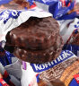 konti俄罗斯进口康吉三明治饼干500g夹心巧克力派早餐糕点零食品 花生榛子味500g约18包/2袋 实拍图