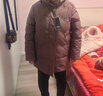 雅鹿奶奶冬装羽绒服女复古盘扣60岁70老人冬季衣服中老年妈妈外套 1890豆沙紫厚款 4XL 推荐145-160斤 实拍图