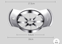 欧乐多（Olodo）切苹果316不锈钢苹果去核器家用快速切水果神器菠萝取芯器切片器 316水果分切器小号：配5支水果叉 实拍图