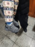 谷欧巴儿童雪地靴年冬季中大童皮面防水小男孩短靴加绒加厚男童棉鞋 灰色 27码内长约17.1cm 晒单实拍图
