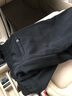 季言加绒卫裤男秋冬季加厚保暖宽松垂感抽绳直筒裤运动休闲长裤裤子潮 黑色 M 实拍图