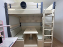 菲雅丽兰 上下床多功能组合床带书桌床儿童床高低床子母床上床下桌小户型 XS01升降床+挂梯+豪华版乳胶软包 1200*1900 实拍图