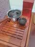 砂邑宜兴原矿紫砂杯全手工品茗杯套装功夫茶具茶盅主人小杯子紫泥君德 四只装 70ml 实拍图