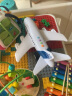贝杰斯儿童玩具男孩大号惯性飞机玩具车仿真客机 白礼物 实拍图