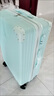 琳琅鹿新款子母箱行李箱女学生耐用密码箱包旅行箱子学院风拉杆箱男皮箱 复古拉链单箱-薄荷绿 20英寸 【可坐人120斤】 实拍图