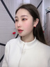 柚芳红色相思豆仿锆石耳钉女小众设计轻奢高级气质新年耳饰2025年新款 金色【一对装】 实拍图