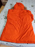 君羽户外羽绒服女中长800蓬白鹅绒加拿大风格工装大毛领鹅绒服C52034 橙红色 2XL （推荐136-145斤） 实拍图