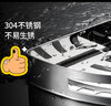 卡贝（cobbe）毛巾架304不锈钢免打孔浴室卫生间置物架浴巾架卫浴厕所五金挂件 豪华双层网篮 实拍图