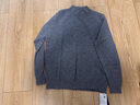 雅鹿【100%纯羊毛】加厚羊毛衫女士冬季新款半高领毛衣纯色百搭针织衫 浅灰色 L 实拍图