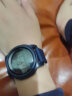 时刻美（skmei）多功能青少年学生手表手环防水防摔运动夜光电子表1257蓝色 实拍图