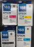 爱普生原装EPSON爱普生T188打印机墨盒 WF-3641 WF-7621 WF-7218WF-7728 T1881-T1884墨盒一套四色 原装标准装1个 实拍图