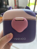 英氏（YEEHOO）便携式外出婴儿宝宝奶粉盒密封防潮盒储存罐辅食米粉盒 小牛紫 晒单实拍图