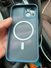 雅思恋 【强力磁吸充电】全包肤感磨砂黑适用iPhone17手机壳苹果手机保护壳MagSafe磁吸超薄渐变 宝蓝色 【简约高级，镜头全包】 iPhone 13 实拍图