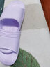 利达妮（TZLDN）孕妇防滑拖鞋女夏季老年人室内居家用浴室洗澡家居防摔凉拖男夏天 紫色 36-37 【适合35-36码】 实拍图