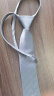 CKPrive7cm拉链式领带男 正装商务 桑蚕丝 藏青色条纹 易拉得 年轻英伦风 77506 晒单实拍图