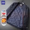 罗蒙【90绒子】羽绒服男士冬季行政翻领加厚夹克商务休闲爸爸工装外套 实拍图