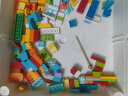 乐高（LEGO）积木拼装得宝10913 创意缤纷大绿桶大颗粒积木桌儿童玩具生日礼物 实拍图