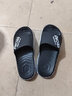 洁丽雅特大码男士外穿拖鞋夏季户外运动时尚防滑耐磨踩屎感凉拖鞋男款 黑色 40-41 (标准码) 实拍图