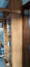 良工实木书柜带门北欧日式落地书架满墙置物架橡木原木书橱学生书房 原木色无门+顶柜（总高2350mm） 实拍图