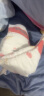 巴拉巴拉儿童短袖t恤男童夏装女童亲子纯色打底衫宽松上衣（小大童） 白红色调00316-208224117231 110cm 实拍图