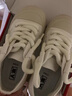 人本帆布鞋男女丑萌厚底板鞋子百搭粗鞋带大头鞋091米色39 实拍图
