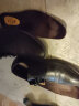 正泰商务加绒皮鞋男冬季保暖棉皮鞋男士皮鞋JZ0188黑色加绒43 实拍图