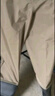 胜丽 下水裤尼龙路亚涉水裤连体背带雨裤男连体服190D 卡其色 BWN69K 40码 实拍图
