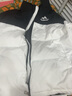 Colombass潮牌羽绒服男加厚冬季新款短款男士运动户外宽松大码保暖冬装外套 上黑下白 L (175) (建议115-130斤) 实拍图