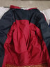 男士冲锋衣冬季 男女户外冲锋衣加绒加厚棉服外套反光条骑车防风衣定制劳保工作服 版红色-加绒加厚 3XL 【建议130-150斤】 实拍图