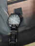 天王（TIAN WANG）手表男博雅系列商务简约石英表钢带腕表品牌国表情人节礼物送男友 黑盘钢带31162 实拍图