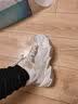 斯凯奇（Skechers）老爹鞋机甲鞋二代女鞋秋冬季中帮加绒保暖减震回弹运动休闲鞋 实拍图