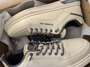 花花公子（PLAYBOY）男鞋子男2025冬季休闲鞋男士时尚加绒板鞋男款运动鞋 米色加绒 44 实拍图