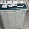 小天鹅（LittleSwan）双桶双缸洗衣机半自动 12公斤超大容量 喷淋漂洗强力去污 以旧换新 升级去毛屑 洗大件 TP120V526E 实拍图
