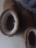 森馬（senma）潮流简约百搭保暖加绒棉鞋短筒情侣雪地靴男718414704 驼色 40码 实拍图