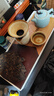 苏氏陶瓷（SUSHI CERAMICS）简约茶盘知雅几何重竹盘面密胺底托新中式储水茶盘 实拍图