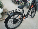 凤凰（Phoenix）电动自行车成人男女士锂电池电动车新国标小型助力电瓶车电单车 L8黑色【单速】26寸辐条轮 15AH电动续航45公里 实拍图