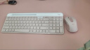 罗技（Logitech）M650无线蓝牙鼠标 办公蓝牙静音鼠标Mac苹果ipad鼠标人体工学 双模鼠标大小手可选电池版男女通用 M650中小手 粉M（M750入门款） 实拍图