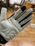 洛克兄弟（ROCKBROS） 半指骑行手套夏季短指手套透气自行车减震男女户外运动通用款 透气蛛网款 黑灰 长指 M 实拍图