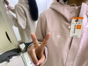 迪卡侬（DECATHLON）户外冲锋衣女款春秋登山服防风防水夹克风衣运动外套MH150 豆蔻粉 M 晒单实拍图