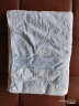 沐凡（mufan）全棉毛巾被 四季单双人加厚老式毯子纯棉学生四季空调午睡盖毯 欧雅蓝色 150*200cm 实拍图