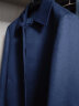 雅戈尔大衣男翻领商务大衣羊毛高级面料手感软糯丝滑穿着有型 藏青 175/96A 晒单实拍图