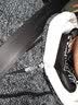 靓做腰果花方巾街舞发带男女街头裤巾腰巾嘻哈hiphop头巾复古围巾围脖 黑色+酒红+藏青【三条装】 实拍图