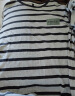 猫人男士睡衣男夏季精梳纯棉520送男友短袖条纹撞色睡衣中灰色2XL 晒单实拍图