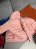 鸭鸭（YAYA）儿童轻薄中长款羽绒服宝宝男女大小童保暖新款冬季童装外套D 粉色 140cm 实拍图