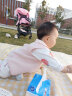 舒贝怡儿童背心新春季款婴儿马甲男女宝宝衣服坎肩纯棉上衣 粉色 100CM 实拍图
