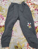 迪士尼（DISNEY）童装儿童男女童加绒加厚长裤针织运动束脚裤子23冬DB341ME18灰120 实拍图